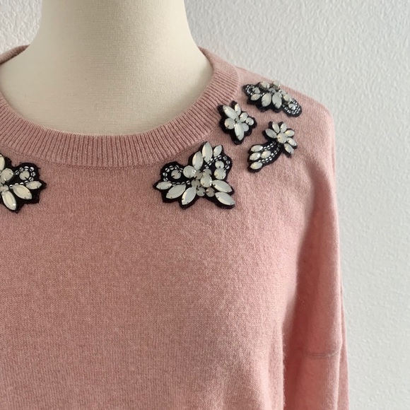 J. Crew Sweaters - J. Crew Opal-Embellished Sweater!